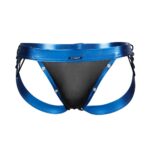 C4M-Desire Jockstrap-BlueLeatherette-M - Image 4