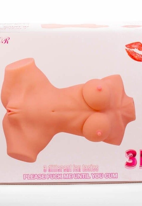 Double Hole 3D Masturbator III