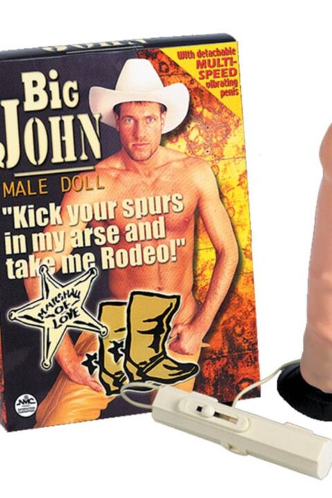 Big John PVC Inflatable Doll With Penis