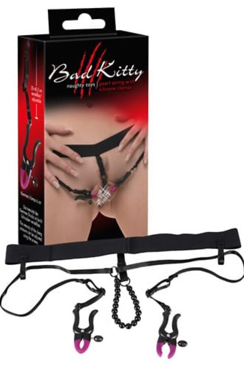 Bad Kitty String With Clamps