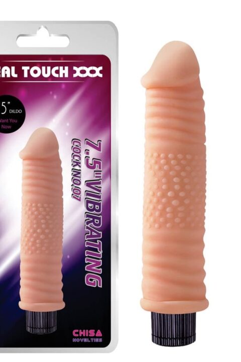 Real Touch XXX 7.5 inch Vibrating Cock No.07