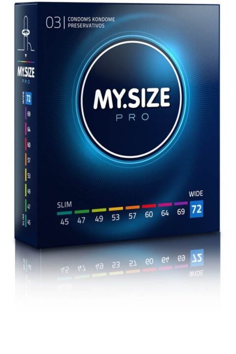 MY SIZE PRO Condoms 72 mm (3 pieces)