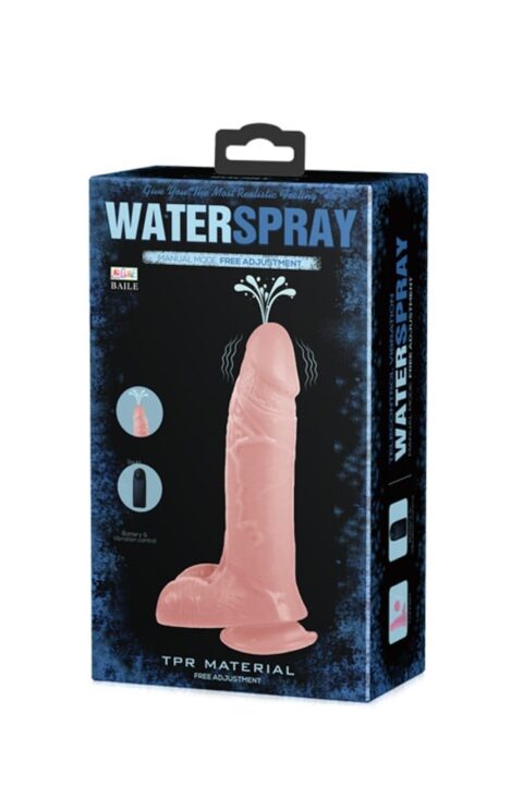 Water Spray Vibrating Dildo