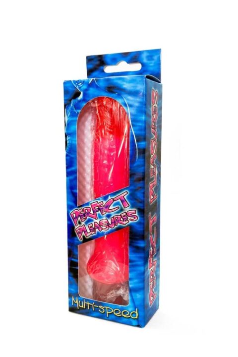 Jelly Anal Slim Jim Vibrator Pink