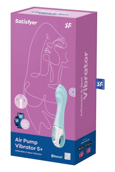 Air Pump Vibrator 5+ blue
