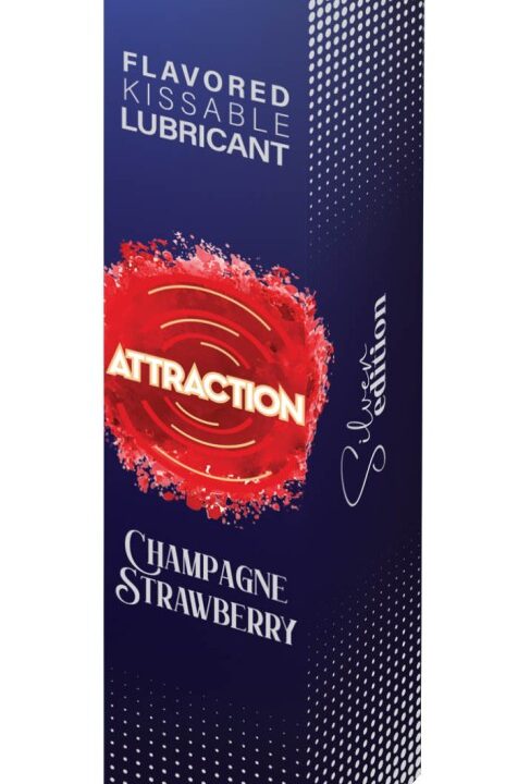 LUBRICANT ATTRACTION CHAMPAGNE STRAWBERRY 50 ML