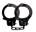 SEX EXTRA - METAL CUFFS BLACK - Image 2