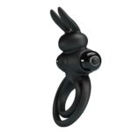 Pretty Love Vibrant Penis Ring 3 Black - Image 3