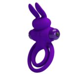 Pretty Love Vibrant Penis Ring 3 Purple - Image 3