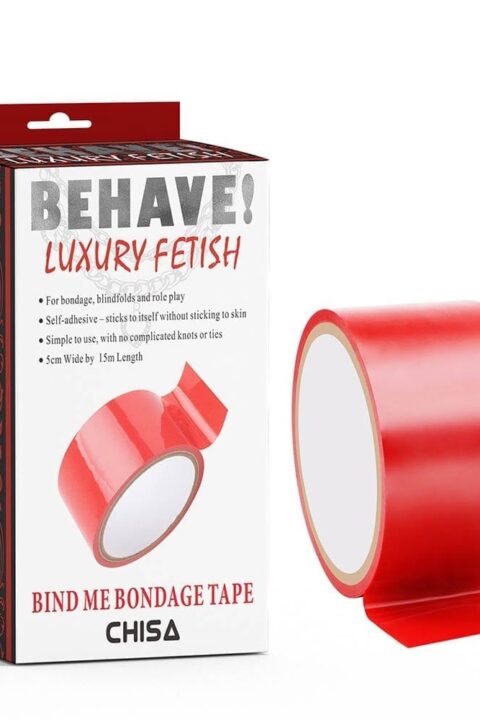 Bind Me Bondage Tape-Red