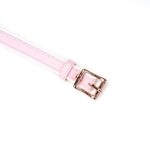 White & Pink Fairy Goat Leather Blindfold - Image 5