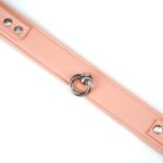 Pink Organosilicon Collar with Leash - Image 6