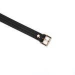 Black Organosilicon Ball Gag - Image 5