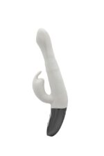 TITANZ 8.5" SILICONE RECHARGEABLE VIBRATOR IN IVORY WHITE - Image 6