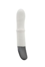 TITANZ 7" SILICONE RECHARGEABLE VIBRATOR IN IVORY WHITE - Image 8