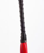 Calf Leather Handle Saddle Leather Tails Red - Image 3