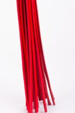 Calf Leather Handle Saddle Leather Tails Red - Image 4