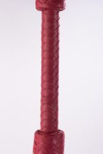 Kid Handle Kid Leather Braided Tails Pink - Image 4