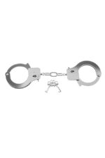 Designer Metal Handcuffs Silver - Image 2