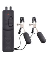 Vibrating Nipple Clamps Black - Image 2