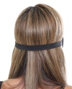 Deluxe Fantasy Love Mask  Black - Image 5