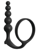 Ass-Gasm Cockring Anal Beads Black - Image 4