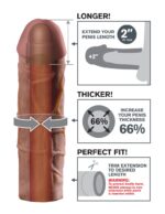 Mega 2" Extension Brown - Image 3