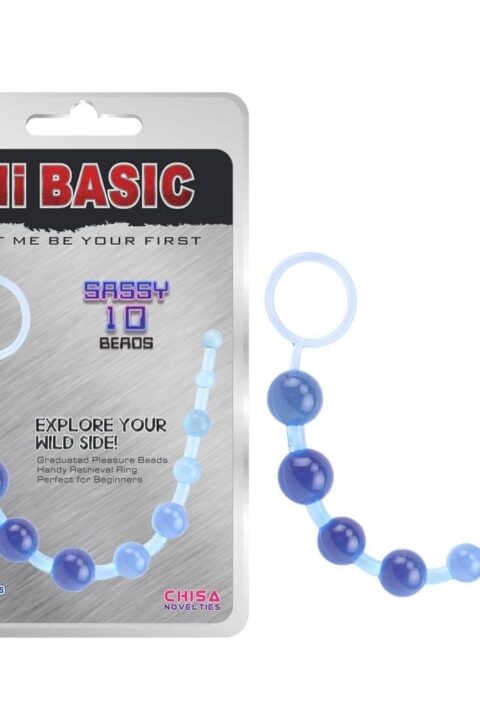 Sassy Anal Beads Blue