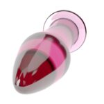 5" Glass Romance Pink - Image 5