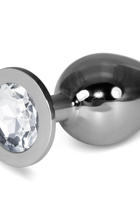 Rosebud Classic Metal Plug L Clear