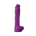 Colours - Pleasures - 10" Dildo - Purple - Image 2