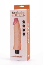 8.3" Real Softee Vibrating Dildo  3 - Image 2