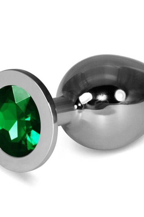 Rosebud Classic Metal Plug L Green