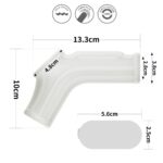 Vibrating Silk Knights Ring with Scrotum Sleeve (White) II - Image 7
