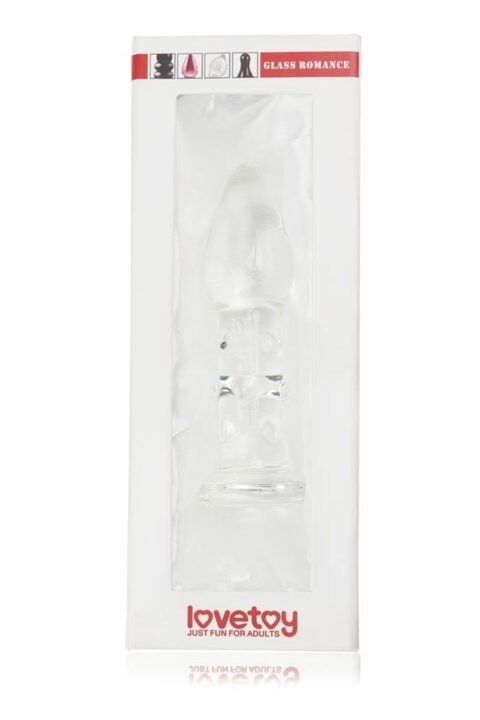 5.5" Glass Romance Clear