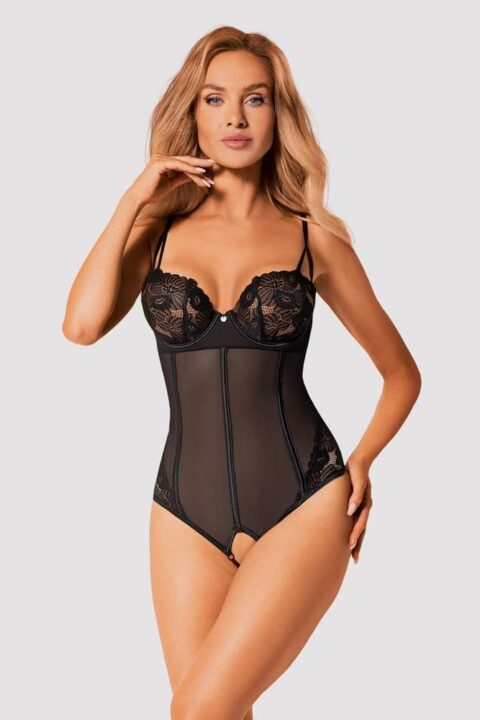 Serena Love crotchless teddy   XS/S