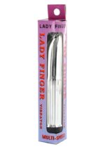 Lady Finger Vibrator Silver - Image 2