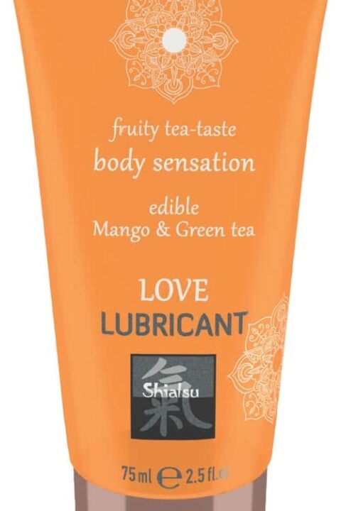 Love Lubricant edible - Mango & Green Tea 75ml
