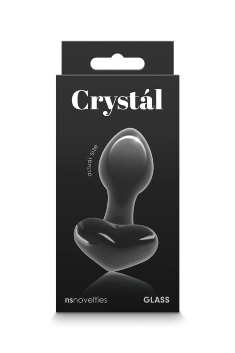 Crystal - Heart - Black