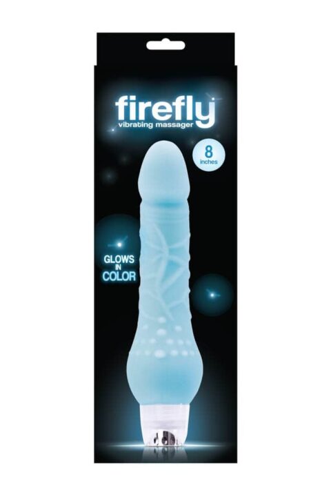 Firefly 8 inch Vibrating Massager Blue