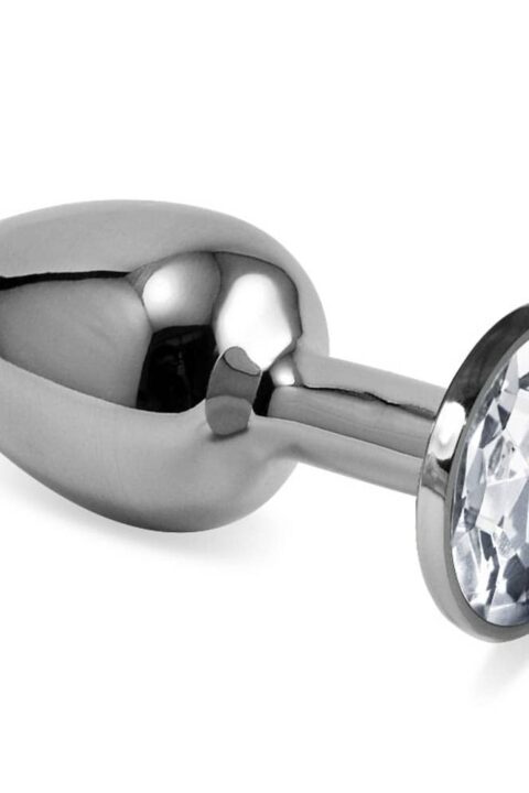 Rosebud Classic Metal Plug S Clear