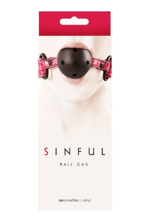 Sinful Ball Gag Pink