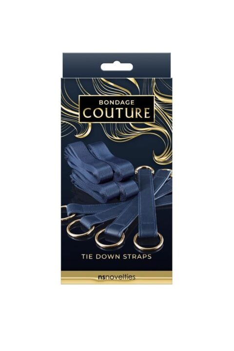 Bondage Couture - Bed Restraints - Blue