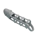 Pretty Love Penis Sleeve With Ball Strap White - Image 5