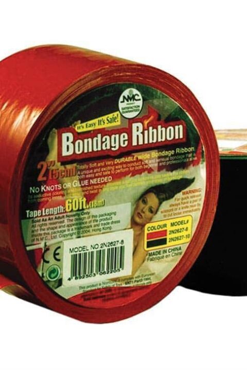 Bondage Ribbon 5cm/18mtr Red