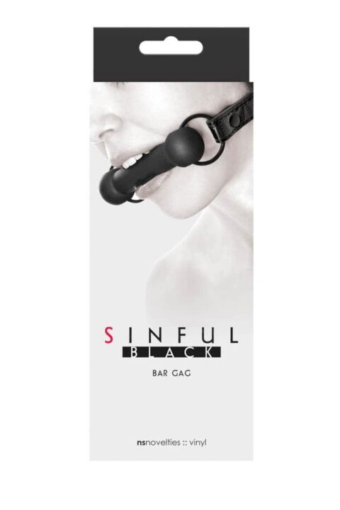 Sinful - Bar Gag - Black