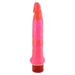 Jelly Anal Slim Jim Vibrator Pink - Image 2