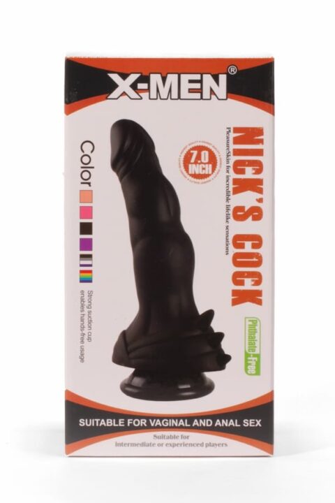 X-MEN Nick's 7" Cock Black