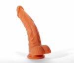 X-MEN 7.9" Silicone Dildo Flesh - Image 2