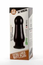 X-Men 8.8" Extra Large Butt Plug Black - Image 2